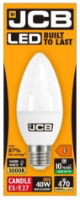 JCB Candle E27 470lm 4.9W Warm White Box