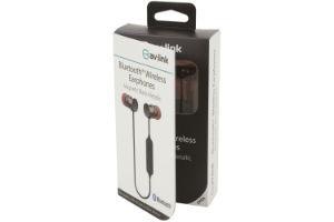 Wireless Magnetic Bluetooth Earphones - Black Metallic