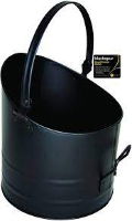 BLACKSPUR Black Round Fireside Bucket