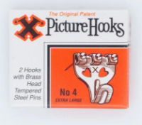 X No. 4 Hooks Boxed