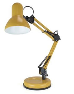 LLOYTRON 35w Swing Poise Hobby Desk Lamp - Mustard