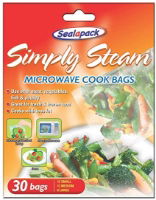 SEALAPACK Simple Steam Cook Bags 30pk