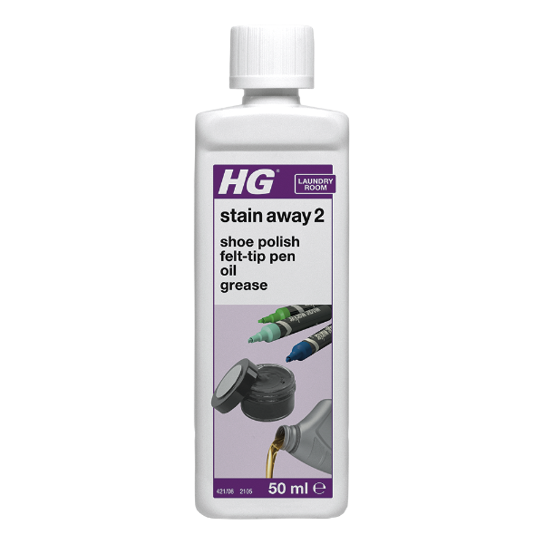 HG stain away 2 (shoe polish, felt-tip, oil, grease) 0.05L