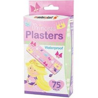 MASTERPLAST Pirate & Princess Plaster 75pk