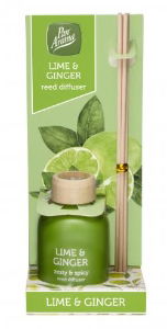 PAN AROMA 50ml Reed Diffuser - Lime & Ginger