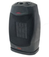 StayWarm 1500w Oscillating PTC Ceramic Fan Heater Black