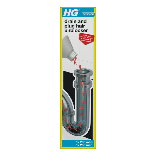 HG drain and plug hair unblocker 0.45L