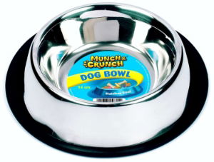 MUNCH & CRUNCH 340ml Anti-Skid Dog Bowl