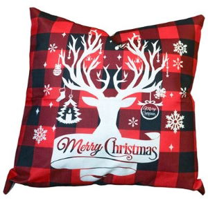 XMAS HAUS Christmas Themed Cushion Stag