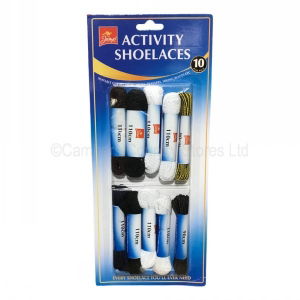 JUMP 6 Pack Assorted Activity Shoelaces