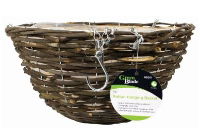 GREEN BLADE 14" Ratten Hanging Basket