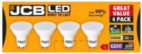 JCB 4 Pack GU10 3000K Warm White 345lm