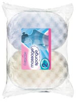 COTTON TREE 2 Pack Massage Sponge