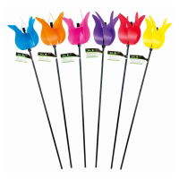 GREEN BLADE TULIP WIND SPINNER