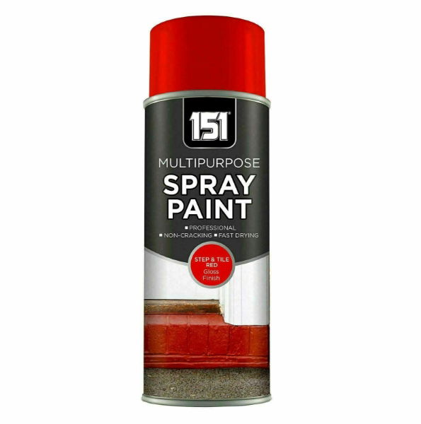 151 Red Gloss Step & Tile Spray Paint