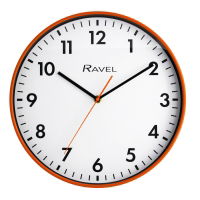 RAVEL 30cm Kitchen Wall Clock Red