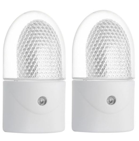 UNI-COM White Night Light - Twin Pack