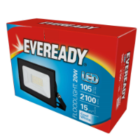 EVEREADY LED 20w Floodlight 1600lm 4000K Cool White