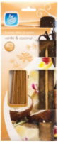 PAN AROMA 40 Pack Incense Sticks & Holder - Vanilla/Coconut