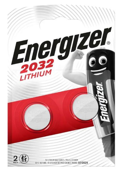 ENERGIZER 3v 220mah Lithium Coin **2 PACK**