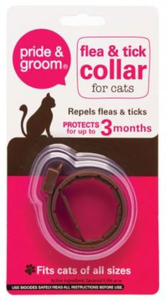 PRIDE & GROOM Flea & Tick Collar For Cats