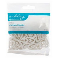 ASHLEY 100 Pack Curtain Hooks