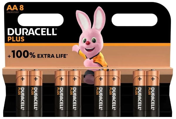 DURACELL (AA) Plus Power 1500B8