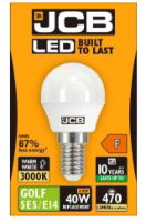 JCB Golf E14 470lm 4.9W 2700K Warm White BOX
