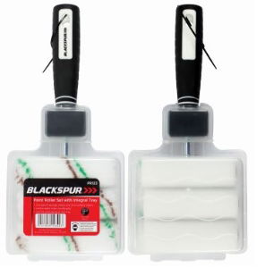 PRO USER Paint Roller Set With Integral Tray