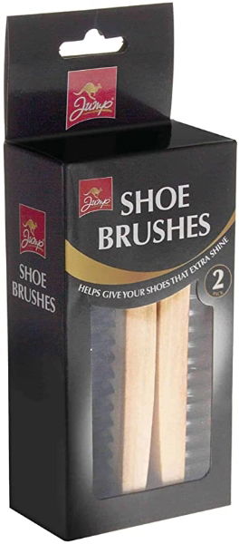 JUMP 2 Pack Shoe Brush