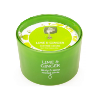 PAN AROMA 85G Coloured Jar Candle - Lime & Ginger