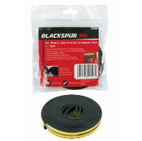 BLACKSPUR 5m Rubber Draft Excluder Tape - E Shape
