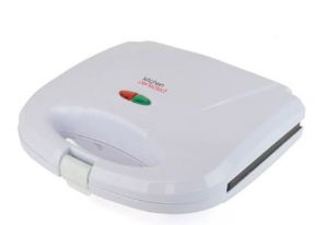 KitchenPerfected White 2 Slice Sandwich & Omlette Maker