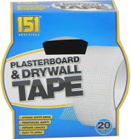 151 Plaster Board Drywall Mesh Tape 50mm x 50m