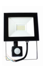 KINGAVON 20w Glass Surface IP54 LED PIR Floodlight