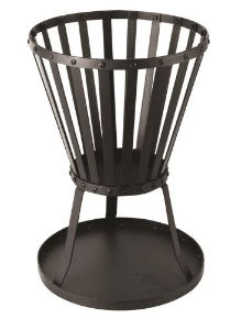 REDWOOD Patio Fire Basket Brazier