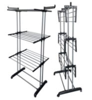 ASHLEY 4 Tier Foldable Airer with Wheels