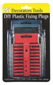 151 DIY Plastic Fixing Plugs