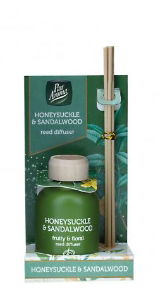 PAN AROMA 50ml Reed Diffuser - Sandalwood & Honeysuckle