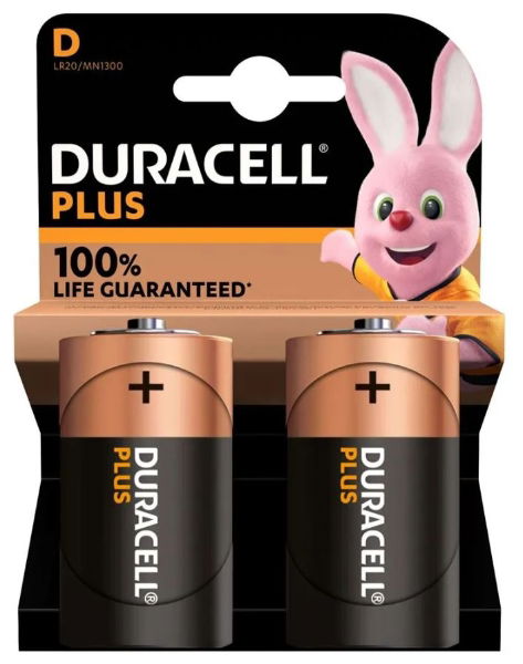 DURACELL (D) Plus Power 1300 B2