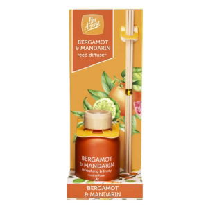PAN AROMA 50ml Reed Diffuser - Bergamot & Mandarin