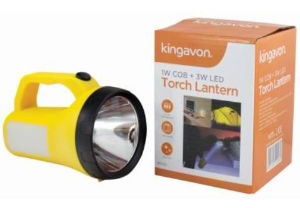 KINGAVON 1w COB LED Torch Lantern