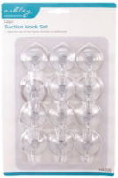 ASHLEY 12pc Suction Hook Set