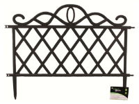 GREEN BLADE Black Plastic Garden Border Fence