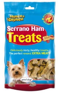 MUNCH & CRUNCH Serrano Ham Treats with Beef 175g