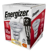 ENERGIZER LED GU10 FULL GLASS 345LM 36° WARM WHITE BOX