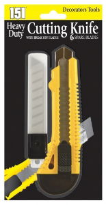 151 Decorators Heavy Duty Cutting Knife