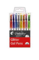 CHILTERN STATIONARY 8 Pack Glitter Gel Pens