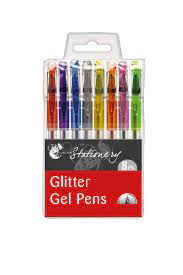 CHILTERN STATIONARY 8 Pack Glitter Gel Pens