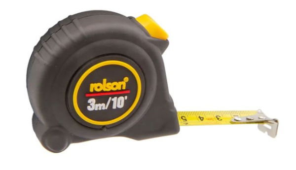 ROLSON 3m Tape Measure